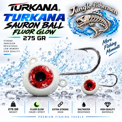 TURKANA SAURON BALL VERDE-FL GLOW 275gr