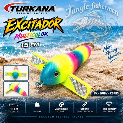 TURKANA Excitador Multicolor 15cm 48230005