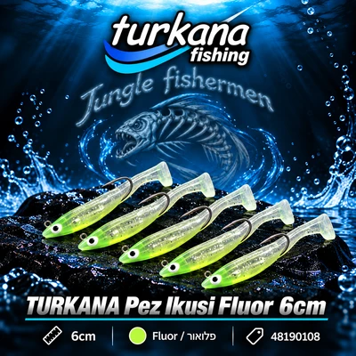TURKANA Pez Ikusi Fluor 6cm 48190108