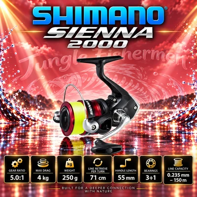 shimano - Sienna 2000 (include line 0.235mm-150m)