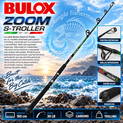 BULOX ZOOM S-TROLLER 165 30LB