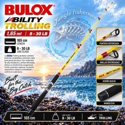 BULOX Ability Trolling 1.65mt 8-30LB