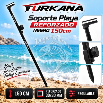 TURKANA Soporte Playa REFORZADO 150cm 48033150