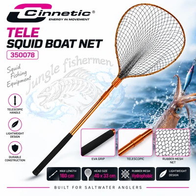 Cinnetic Tele Squid Boat Net 350078